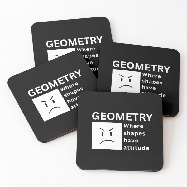 Item preview, Geometry With Attitude – Funny Math Design designed and sold by the science zoo.