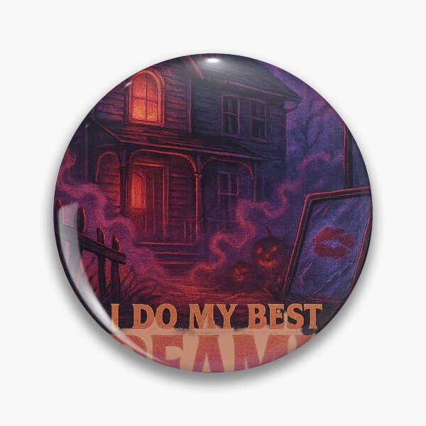 Item preview, I Do My Best Screaming After Dark - HHN - Halloween Horror Nights 2025 - Universal Studios designed and sold by Theme Snark.