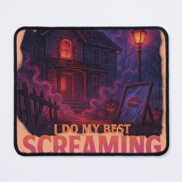Item preview, I Do My Best Screaming After Dark - HHN - Halloween Horror Nights 2025 - Universal Studios designed and sold by Theme Snark.