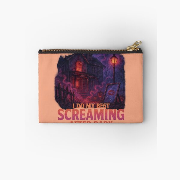 Item preview, I Do My Best Screaming After Dark - HHN - Halloween Horror Nights 2025 - Universal Studios designed and sold by Theme Snark.
