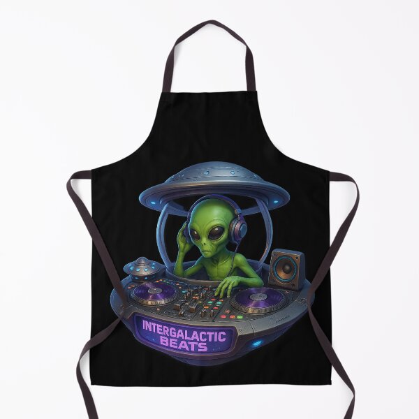 Item preview, Intergalactic Beats – Alien DJ in Space designed and sold by Girih.