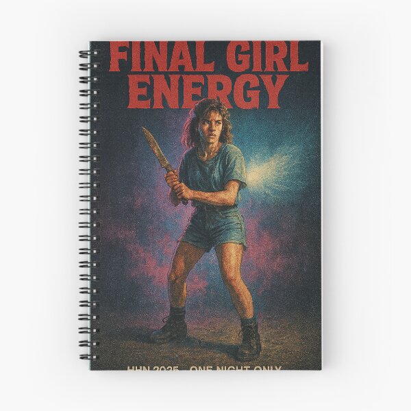 Item preview, Final Girl Energy (v2) - HHN - Halloween Horror Nights 2025 - Universal Studios designed and sold by Theme Snark.