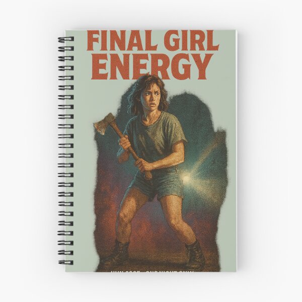 Item preview, Final Girl Energy (v1) - HHN - Halloween Horror Nights 2025 - Universal Studios designed and sold by Theme Snark.