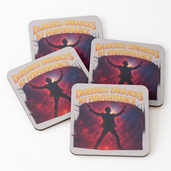 Item preview, Darkness Enhances My Performance (v2) - HHN - Halloween Horror Nights 2025 - Universal Studios designed and sold by Theme Snark.