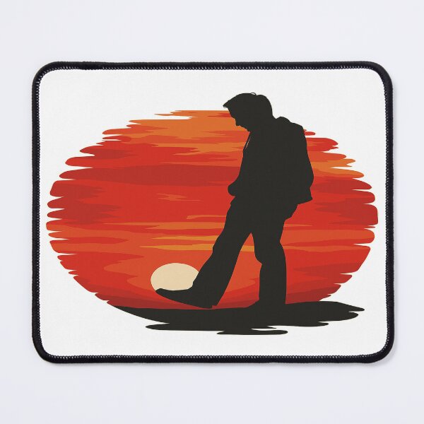 Item preview, Sun Juggler – Football Silhouette at Sunset designed and sold by Gentelman@rtStudio.