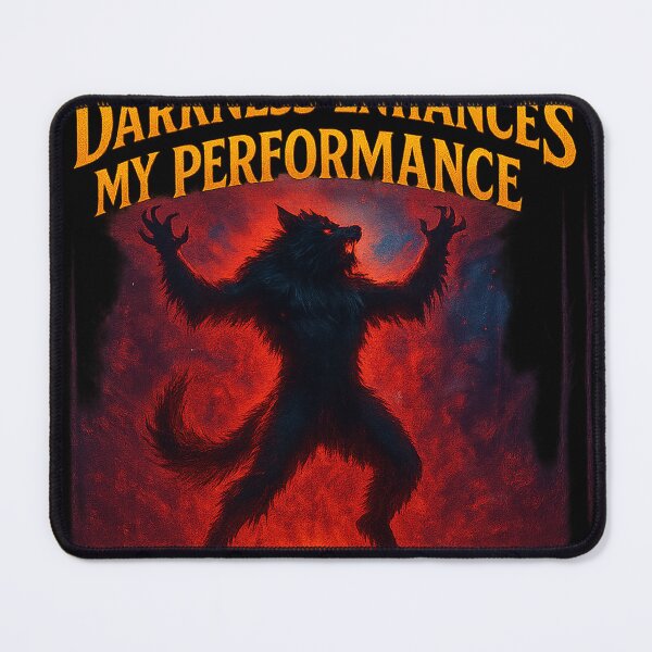 Item preview, Halloween Horror Nights - Darkness Enhances My Performance (v1) - HHN - Halloween Horror Nights 2025 - Universal Studios designed and sold by Theme Snark.
