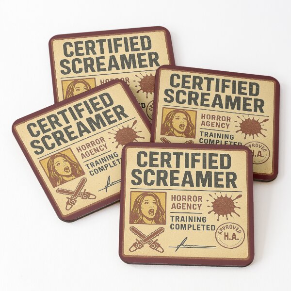 Item preview, Halloween Horror Nights - Certified Screamer - HHN - Halloween Horror Nights 2025 - Universal Studios designed and sold by Theme Snark.