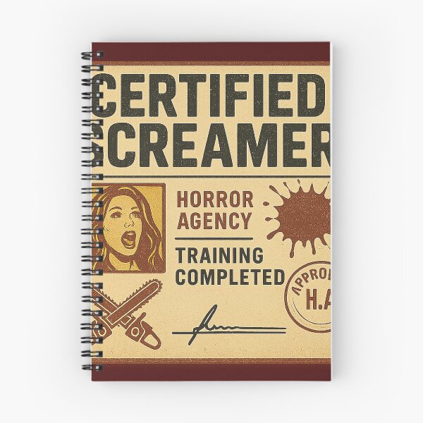 Item preview, Halloween Horror Nights - Certified Screamer - HHN - Halloween Horror Nights 2025 - Universal Studios designed and sold by Theme Snark.