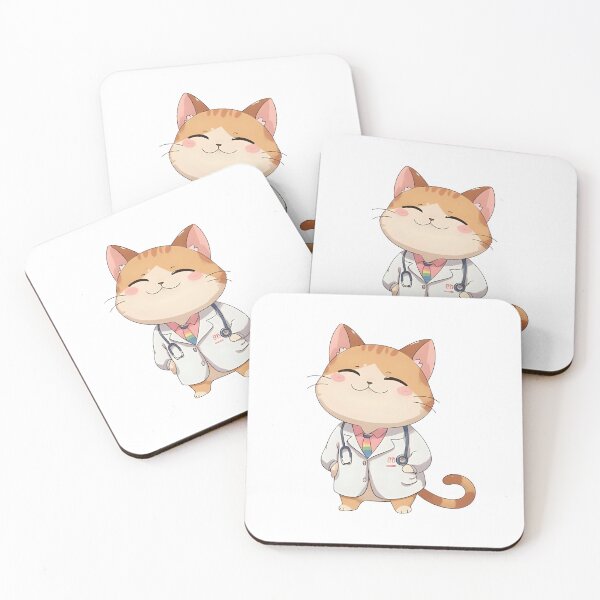 Item preview, Cat doctor  designed and sold by Tienda-Vane.