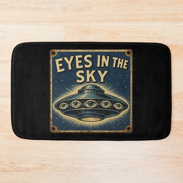 Item preview, Eyes in the Sky – Alien Surveillance Vintage Look designed and sold by Girih.