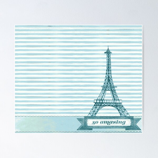 Artikelvorschau, EIFFEL ERSTAUNLICHE Pop Art entworfen und verkauft von Bruce ALMIGHTY Baker.