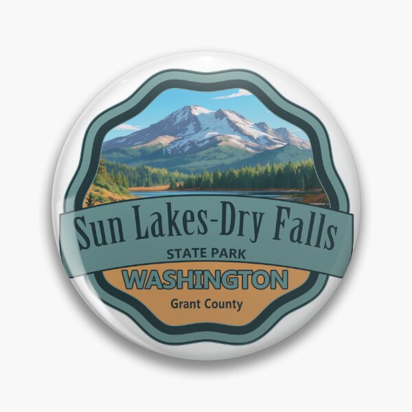 Item preview, Sun Lakes-Dry Falls State Park, Grant County, Washington designed and sold by Wanderful-roads.