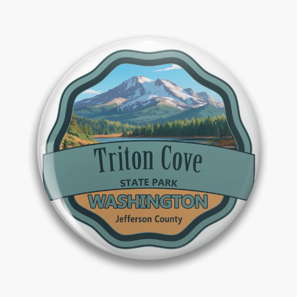 Item preview, Triton Cove State Park, Jefferson County, Washington designed and sold by Wanderful-roads.