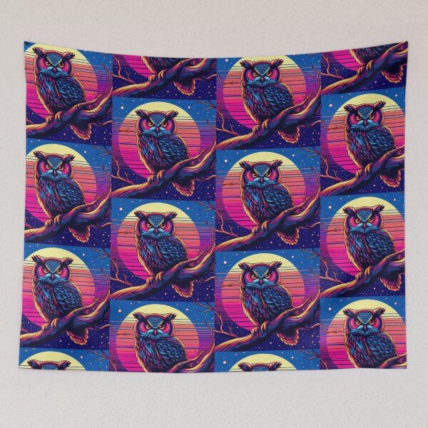 Item preview, Sunset and owl designed and sold by Dogandesighn.