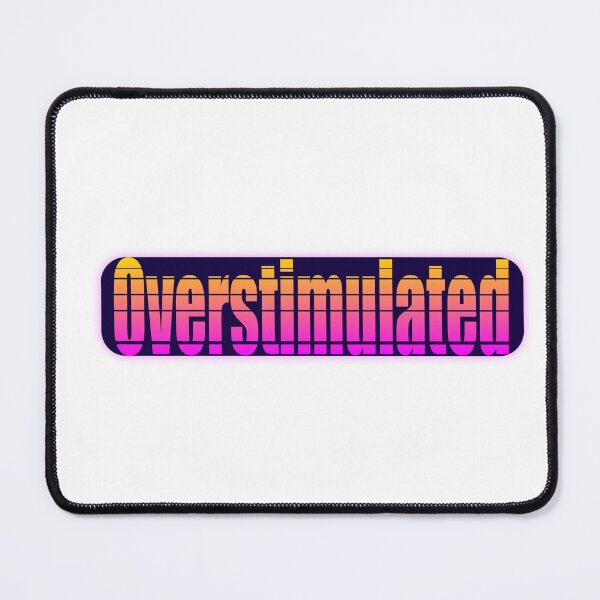Item preview, Overstimulated Vaporwave designed and sold by nostakesart.