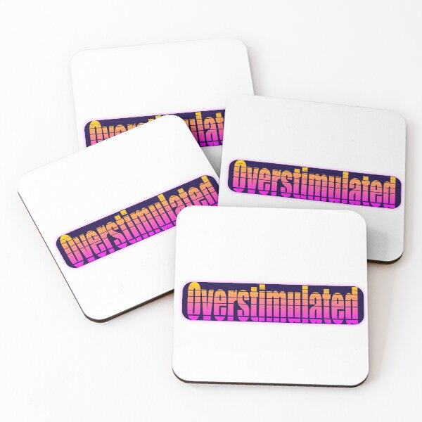 Item preview, Overstimulated Vaporwave designed and sold by nostakesart.