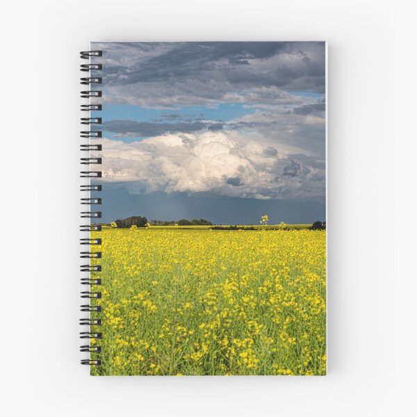 Item preview, Close Up Canola Field and Storm Clouds designed and sold by Don Arsenault.