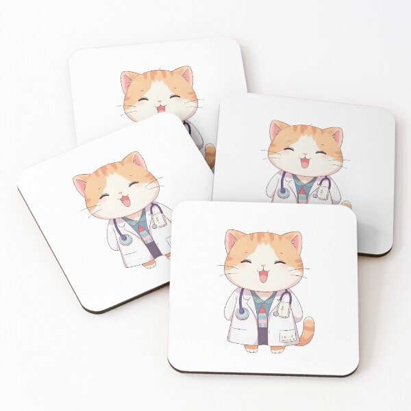 Item preview, Cat doctor  designed and sold by Tienda-Vane.