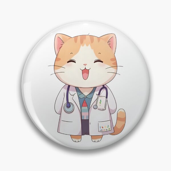Item preview, Cat doctor  designed and sold by Tienda-Vane.