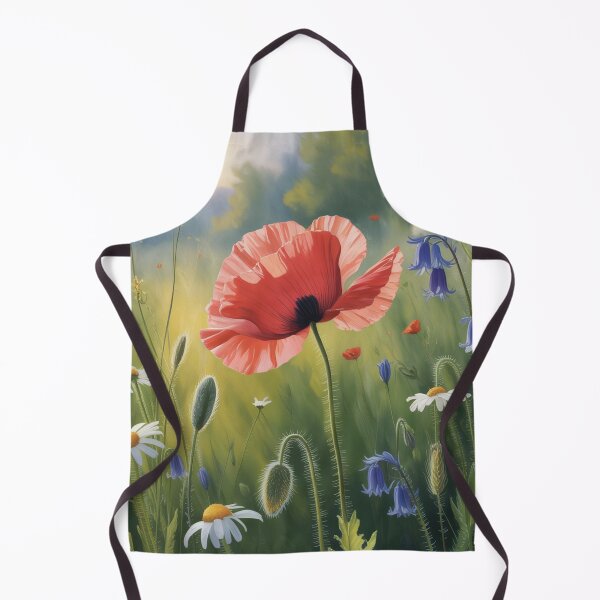 Item preview, Majestic poppy,oil paint. designed and sold by elegantpaterns.