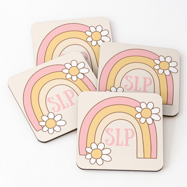 Item preview, Retro Rainbow SLP – Speech Language Pathologist Gift designed and sold by Dream Tangle .