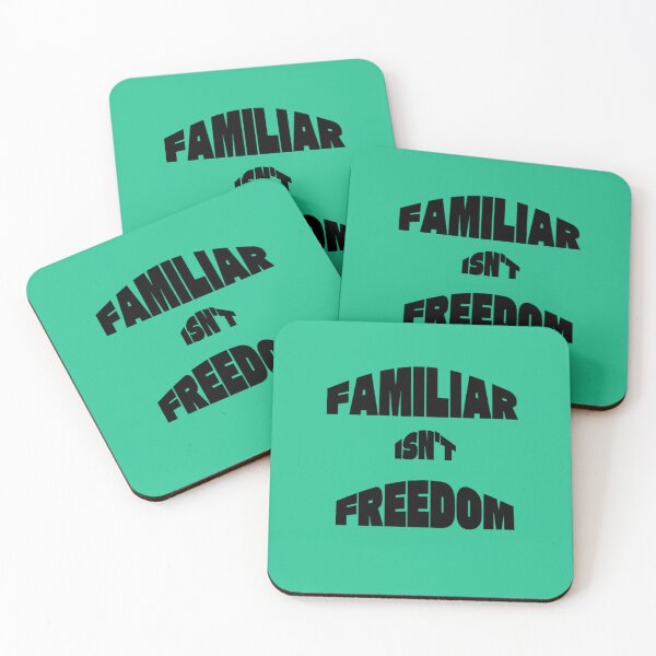 Item preview, Familiar Isn't Freedom designed and sold by VoicesandEchoes.