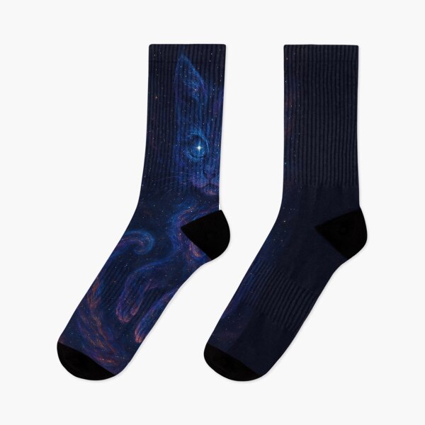Item preview, Cosmic Cat Stardust Nebula Feline Celestial Space Art designed and sold by Owcomm.