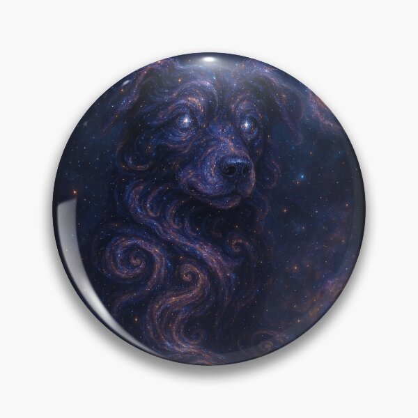 Item preview, Cosmic Dog Stardust Nebula Canine Celestial Space Art designed and sold by Owcomm.