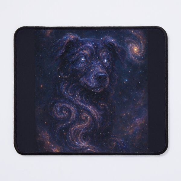 Item preview, Cosmic Dog Stardust Nebula Canine Celestial Space Art designed and sold by Owcomm.
