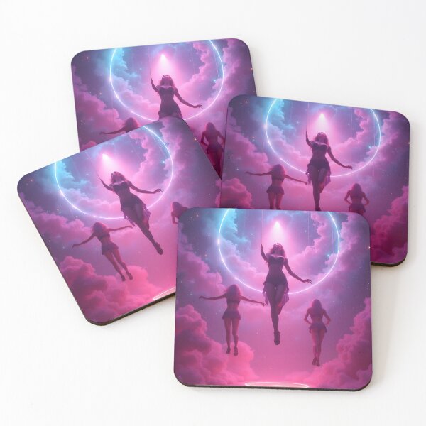 Item preview, Ascension into the Neon Sphere designed and sold by oanaunciuleanu.