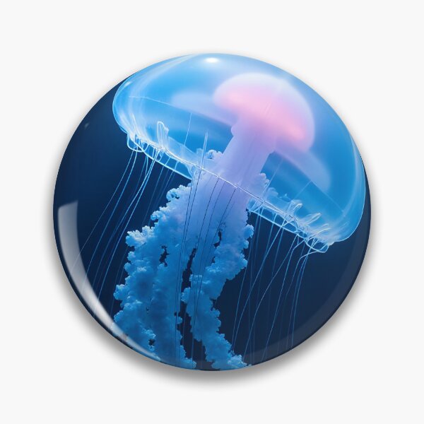 Item preview, Luminous Drift: The Ethereal Jellyfish designed and sold by oanaunciuleanu.