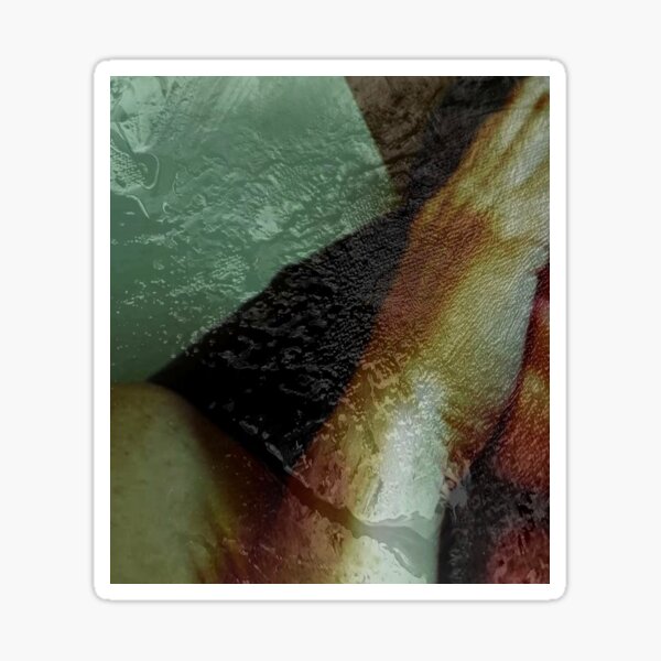 Vista previa del artículo con la obra «Variante de retrato de pintura abstracta», diseñado y vendido por jinxdinq.