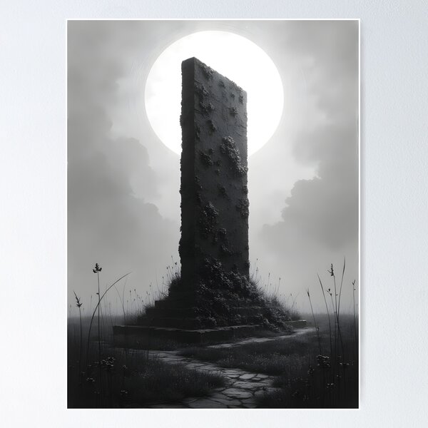 Item preview, Monolith of Forgotten Time designed and sold by oanaunciuleanu.