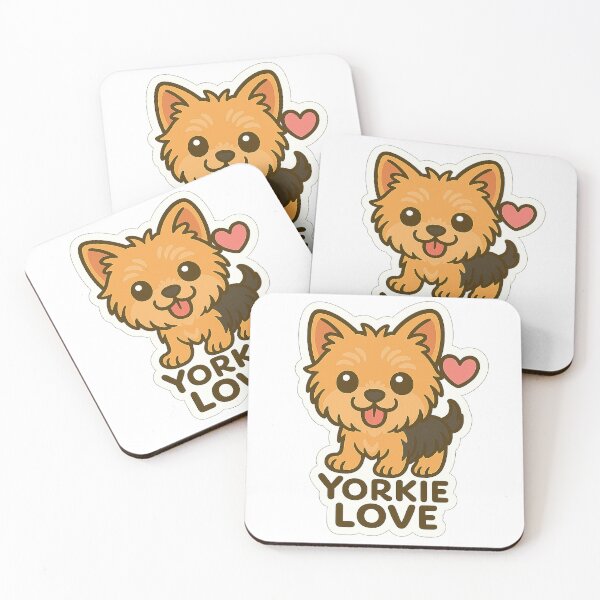 Artikelvorschau, Yorkie-Liebe entworfen und verkauft von CiguapaPrints.