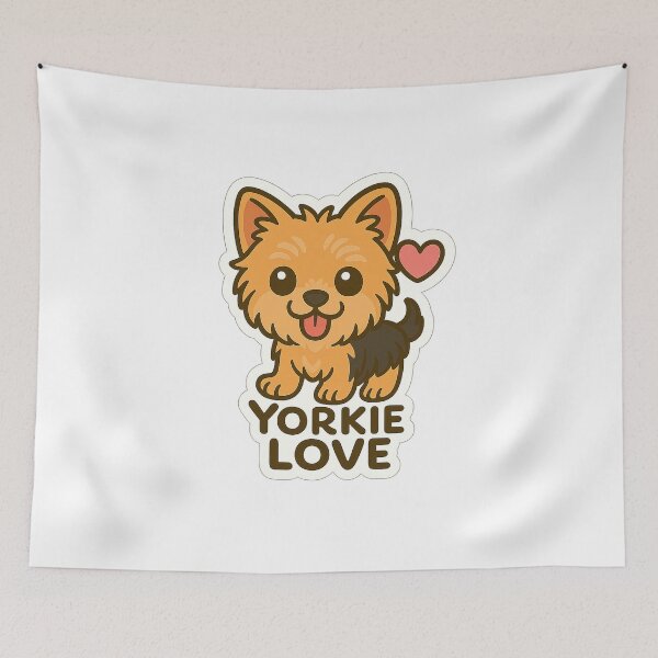 Item preview, Yorkie Love designed and sold by CiguapaPrints.