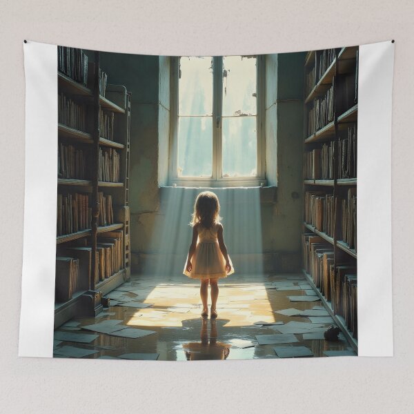 Item preview, The Enchanted Library's Secret designed and sold by oanaunciuleanu.