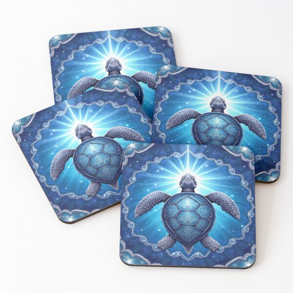 Item preview, "Cosmic Turtle - Chakras & Mandalas: Spiral Serenity" designed and sold by Ralek.