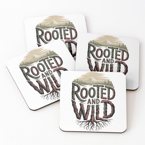 Item preview, Rooted and Wild – Connected to the Earth, Free by Nature designed and sold by Mahilis.