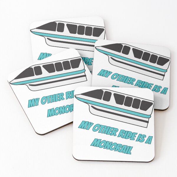 Item preview, My Other Ride Is A Monorail designed and sold by StarryEyedMolly.