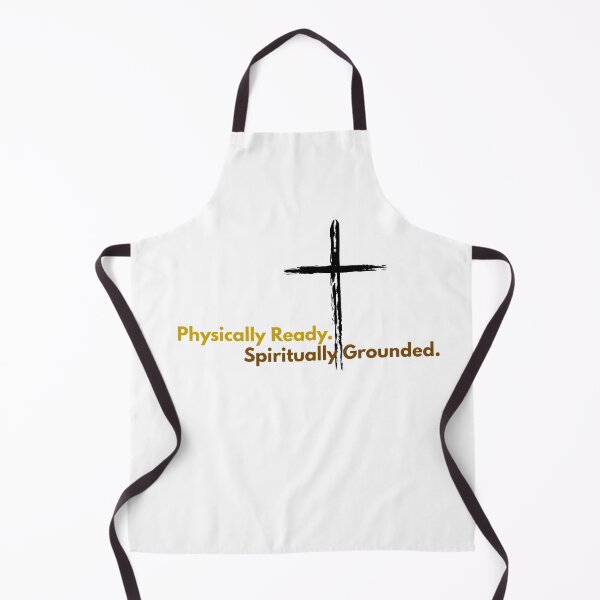 Item preview, Physically Ready. Spiritually Grounded. – Faith + Fitness Lifestyle Graphic designed and sold by GuidedFaithCo.