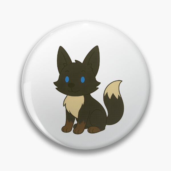 Item preview, A Cute Black Fox designed and sold by jellyclub.
