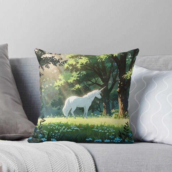 Item preview, Unicorn Sunlit Forest Sanctuary designed and sold by Ledsor.