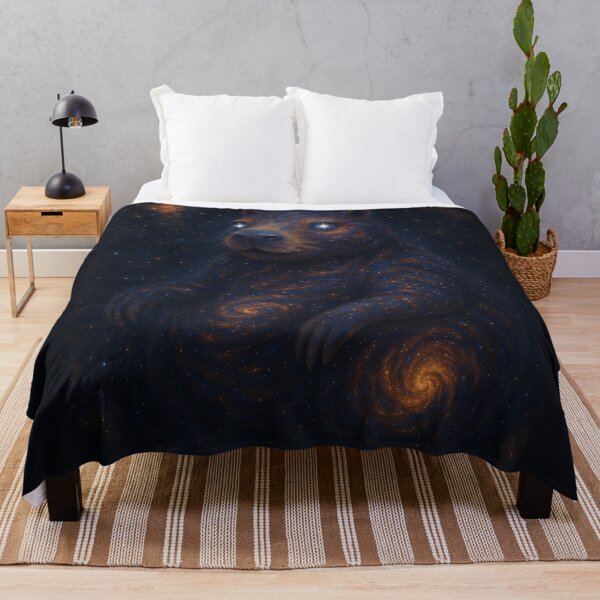 Item preview, Cosmic Beaver: Starry Eyed Celestial Rodent with Galactic Swirls designed and sold by Owcomm.