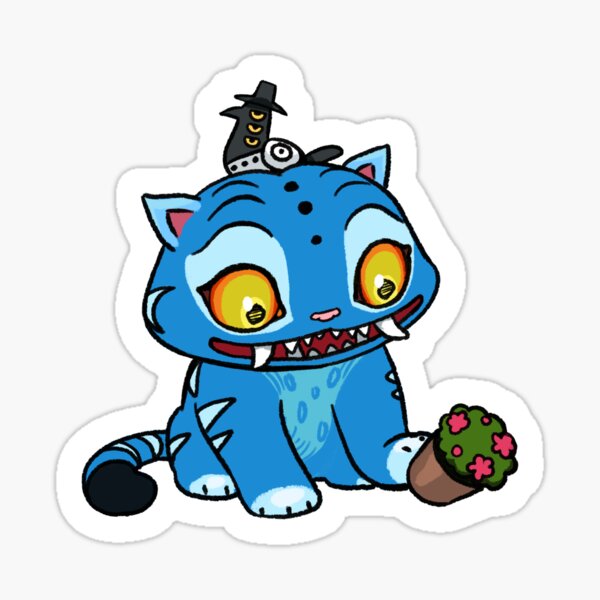 Item preview, Blue tiger play with pot designed and sold by StudioXOA.