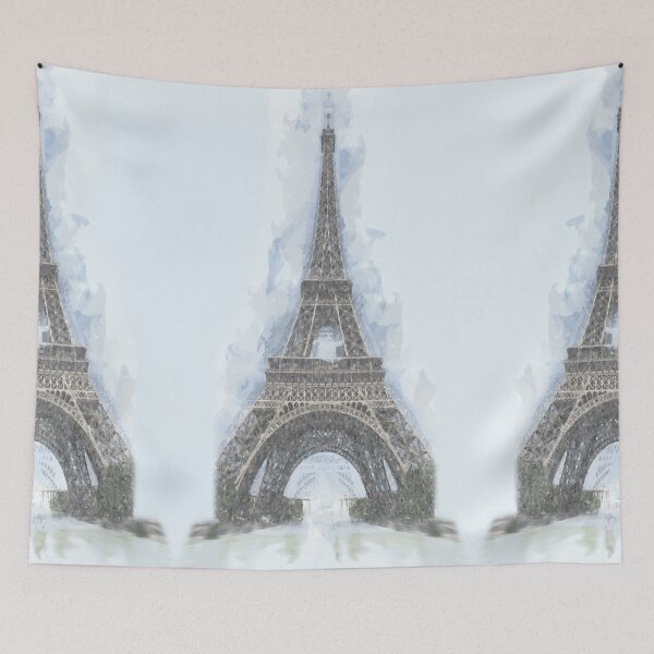 Item preview, EIFFEL BLUE Pop Art designed and sold by Bruce ALMIGHTY Baker.