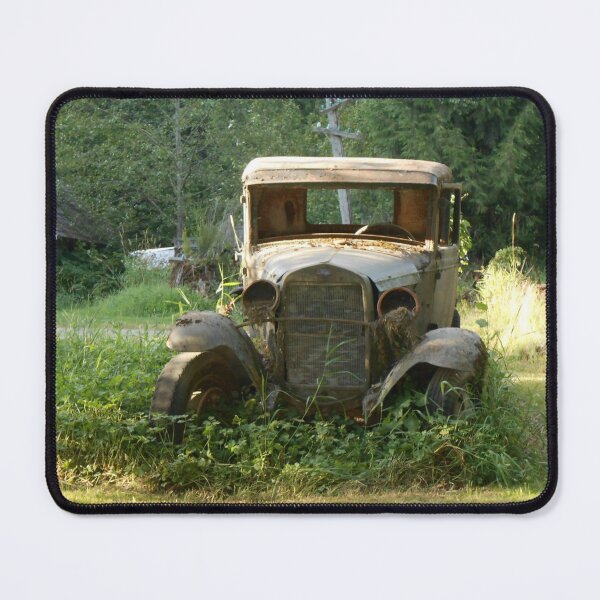 Item preview, Timeless Decay – Classic Car in the Grass designed and sold by starcraft542.