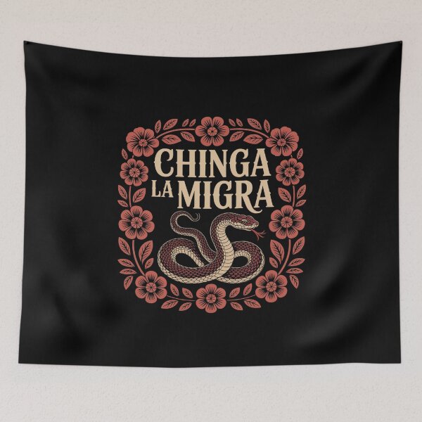 Item preview, Chinga La Migra Anti Trump  designed and sold by ketkacreations.