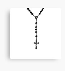 Rosary - Christian Symbols Canvas Print