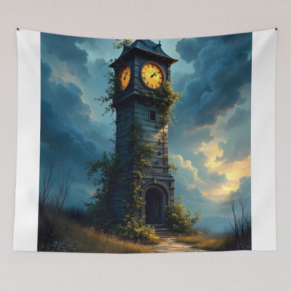 Item preview, The Enchanted Clocktower designed and sold by oanaunciuleanu.