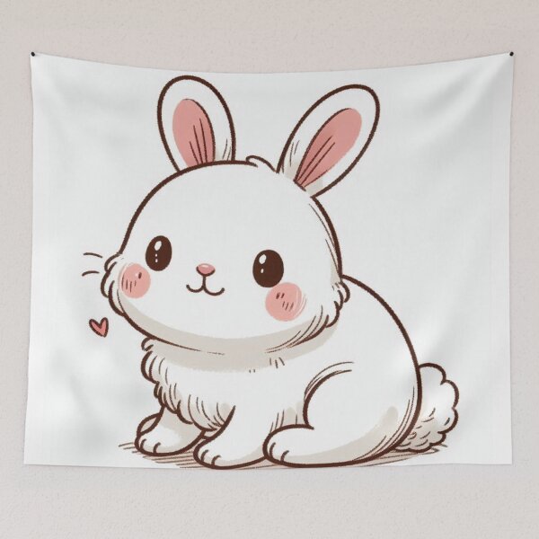 Item preview, Cute Rabbit designed and sold by PoppyMargotts.